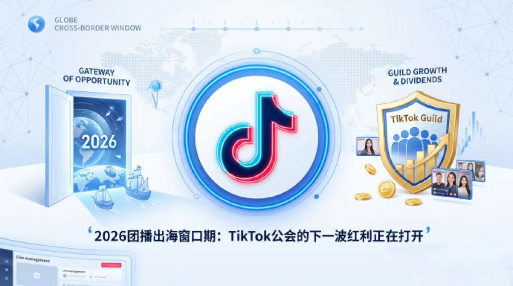 2026团播出海窗口期：TikTok公会的下一波红利正在打开