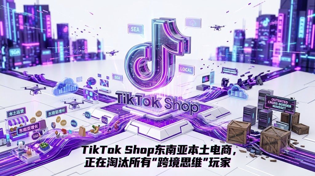 TikTok Shop东南亚本土电商，正在淘汰所有“跨境思维”玩家