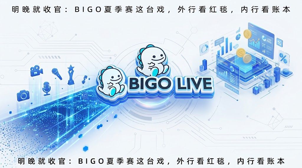明晚就收官：BIGO夏季赛这台戏，外行看红毯，内行看账本