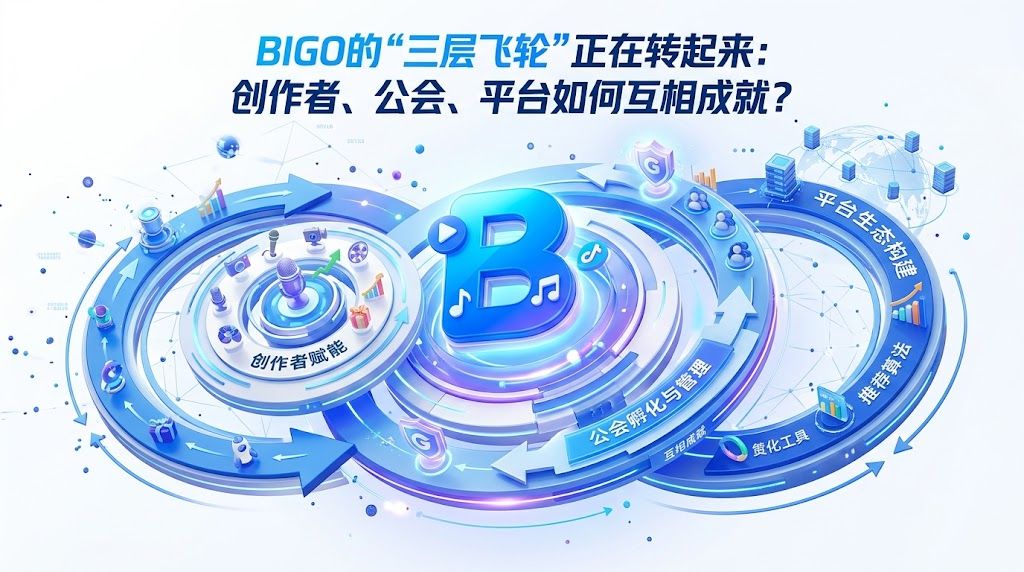 BIGO的“三层飞轮”正在转起来：创作者、公会、平台如何互相成就？