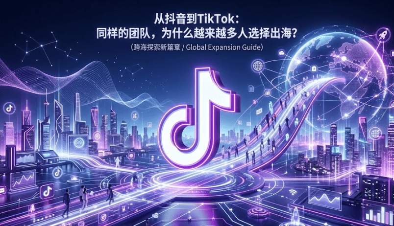 从抖音到TikTok：同样的团队，为什么越来越多人选择出海？