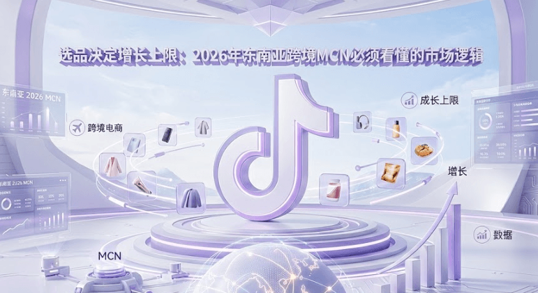 选品决定增长上限：2026年东南亚跨境TikTok MCN必须看懂的市场逻辑