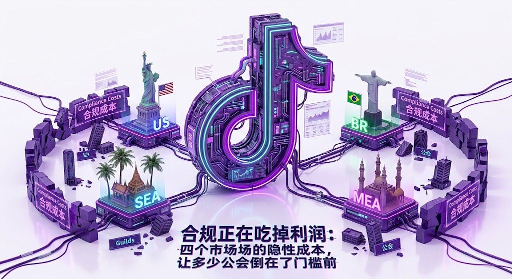 合规正在吃掉利润：四个市场的隐性成本，让多少公会倒在了门槛前