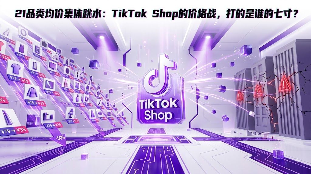 21个品类均价集体跳水：TikTok Shop的价格战，打的是谁的七寸？