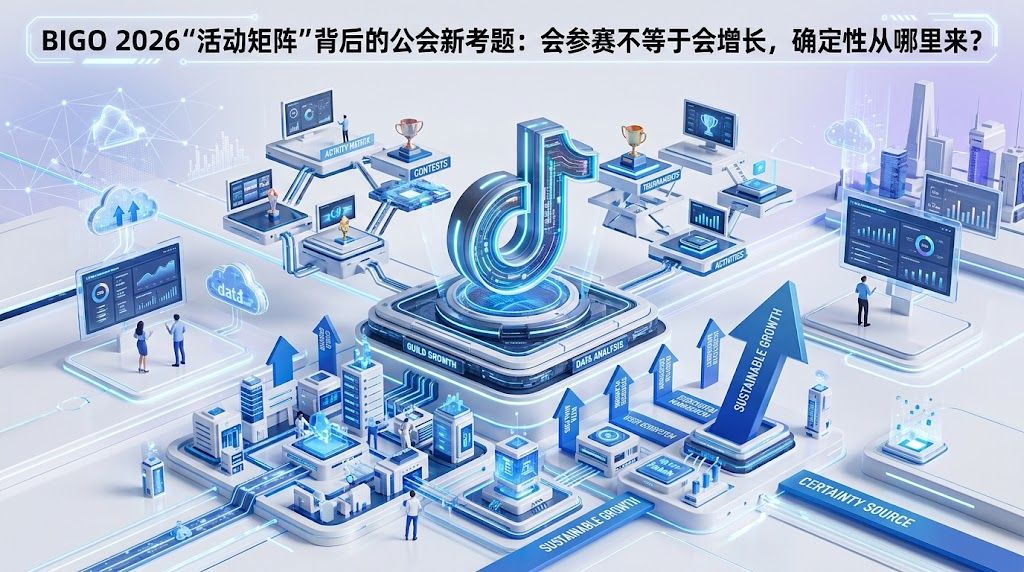 BIGO 2026“活动矩阵”背后的公会新考题：会参赛不等于会增长，确定性从哪里来？