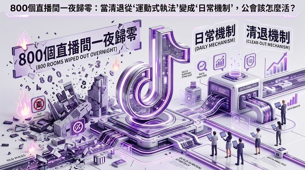 800个直播间一夜归零：当清退从