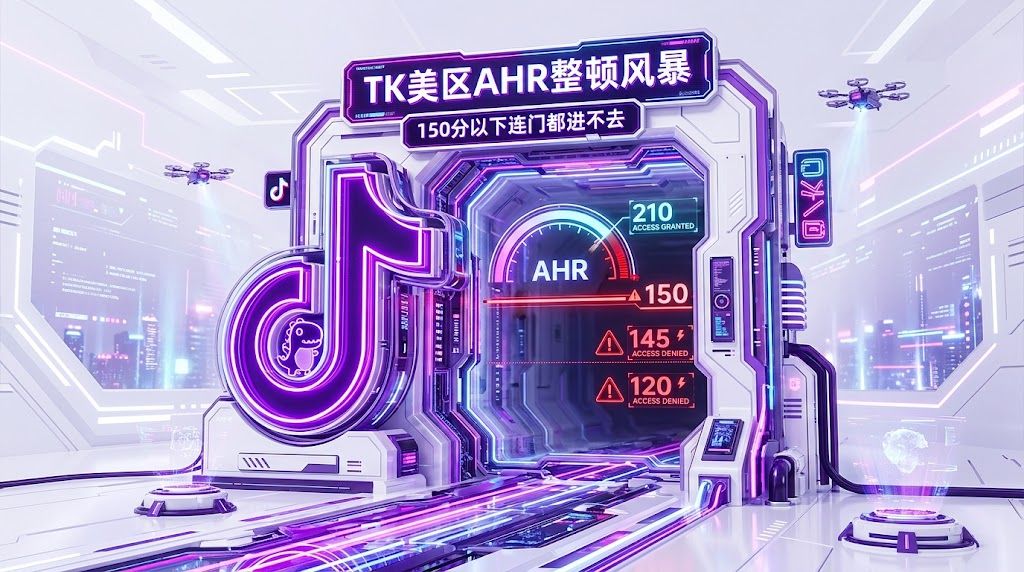 TK美区AHR整顿风暴，150分以下连门都进不去