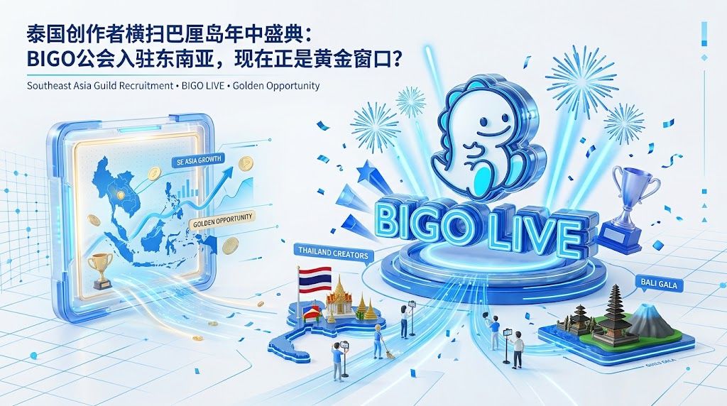 泰国创作者横扫巴厘岛年中盛典：BIGO公会入驻东南亚，现在正是黄金窗口？